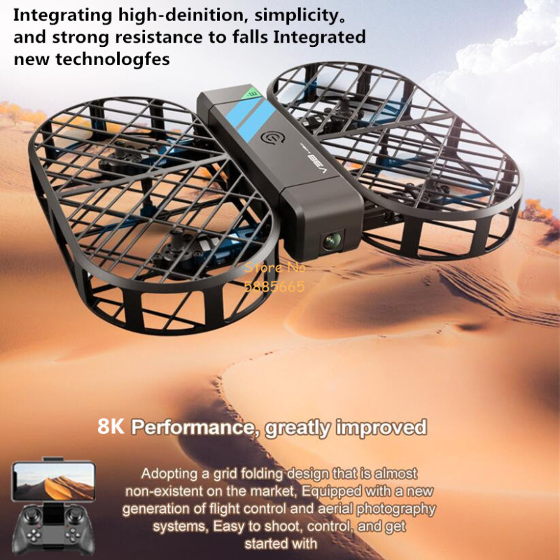 8K HD Camera 360° Protection O - đánh giá và giá Drone Camera Case