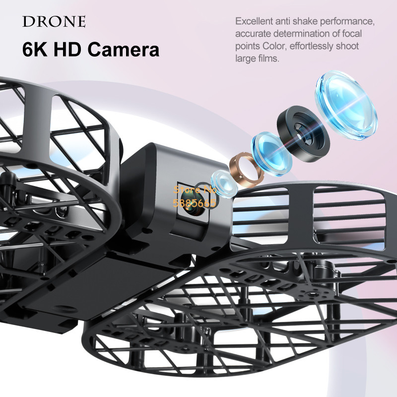 8K HD Camera 360° Protection O - đánh giá và giá Drone Camera Case