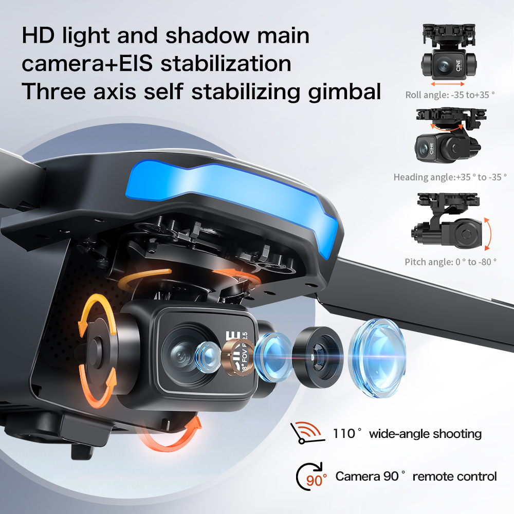 S-X1 MAX GPS Drone with 3-Axis - đánh giá và giá Drone Camera 4K