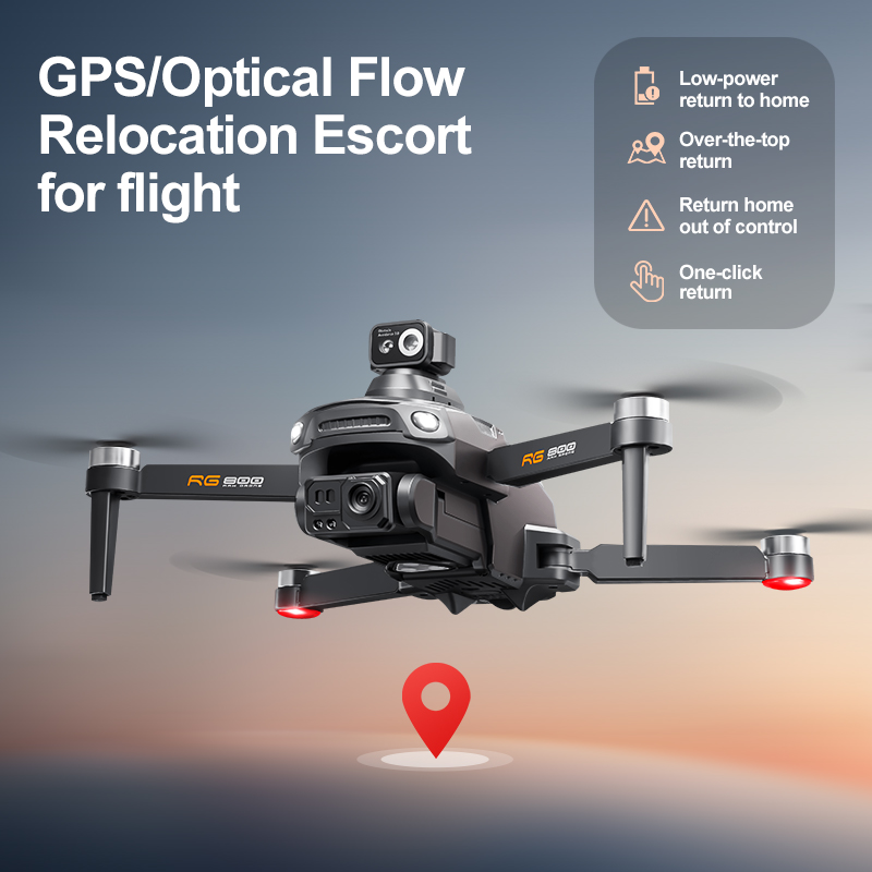 RG800 MAX GPS Drone Profession - đánh giá và giá Drone Camera Professional