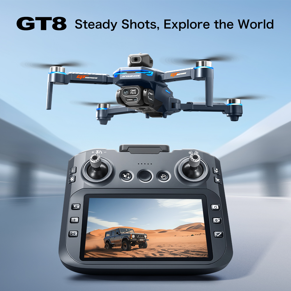 GT8 Max Foldable Drone 8K HD P - đánh giá và giá Drone Camera Professional