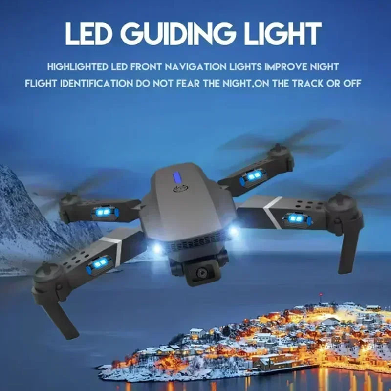 E88 Pro WIFI FPV Drone Wide An - đánh giá và giá Drone Camera Lens