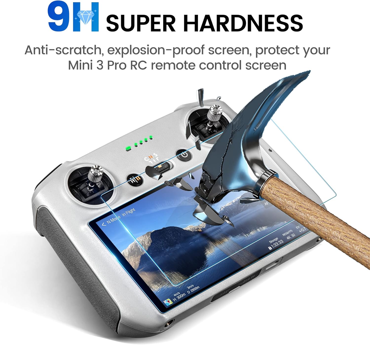 Tempered Glass for DJI Mini 5  - đánh giá và giá Dji Drone Mini 4 Pro