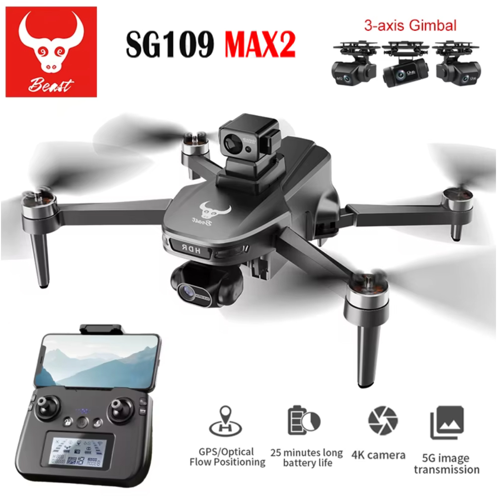 SG109 MAX2 Professional FPV 8K - đánh giá và giá Drone Camera 4K