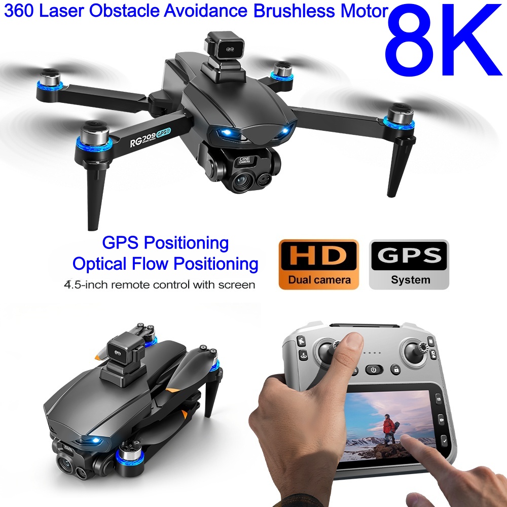 NEW 8K Drone With HD Camera La - đánh giá và giá Drone Camera 4K