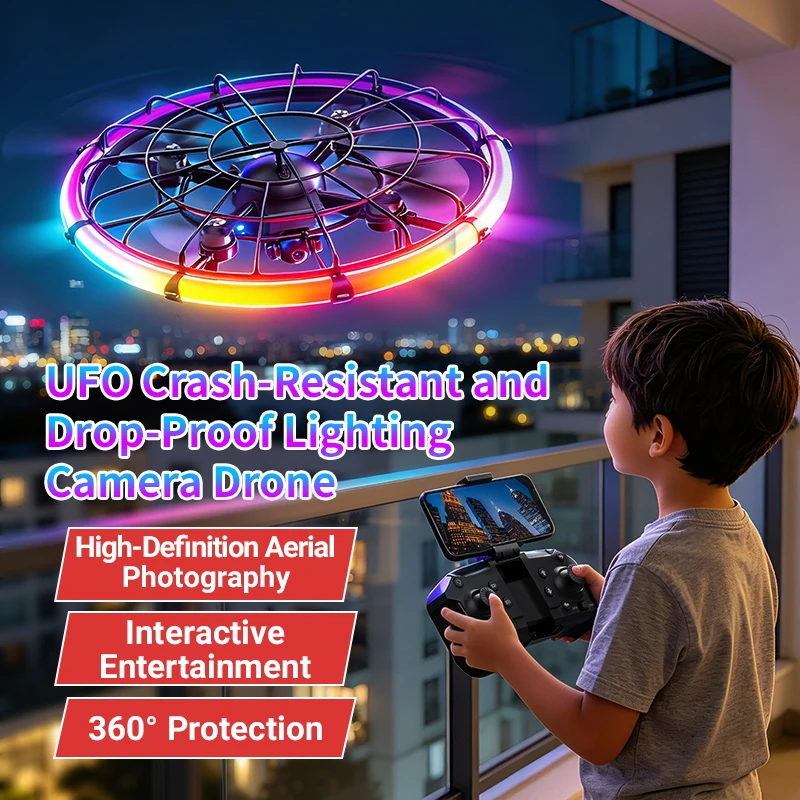 JJRC H145 UFO RC Drone with Du - đánh giá và giá Drone Camera Lens