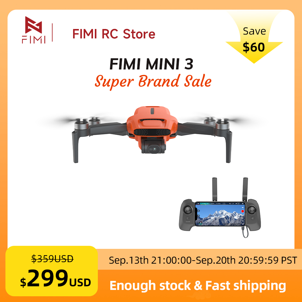 FIMI MINI 3 Camere Drone 4K 60 - đánh giá và giá Drone Camera 4K